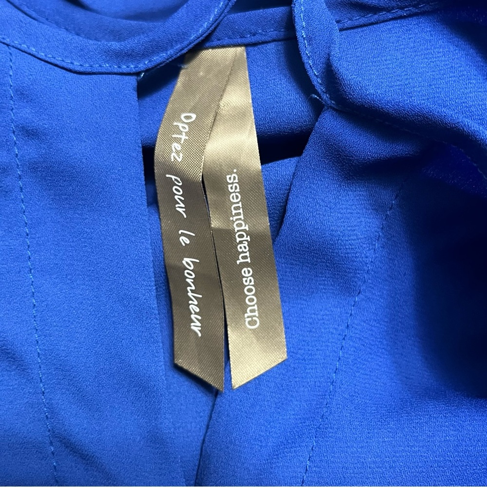 PENNINGTONS blue button front blouse women’s size 2X - Picture 9 of 14